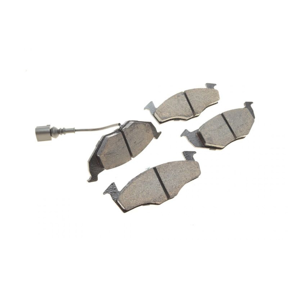 Колодки гальмівні передні Skoda Fabia 99-14/Roomster 07-15/VW Polo III 01-12 +датчик 22-0206-3 METELLI