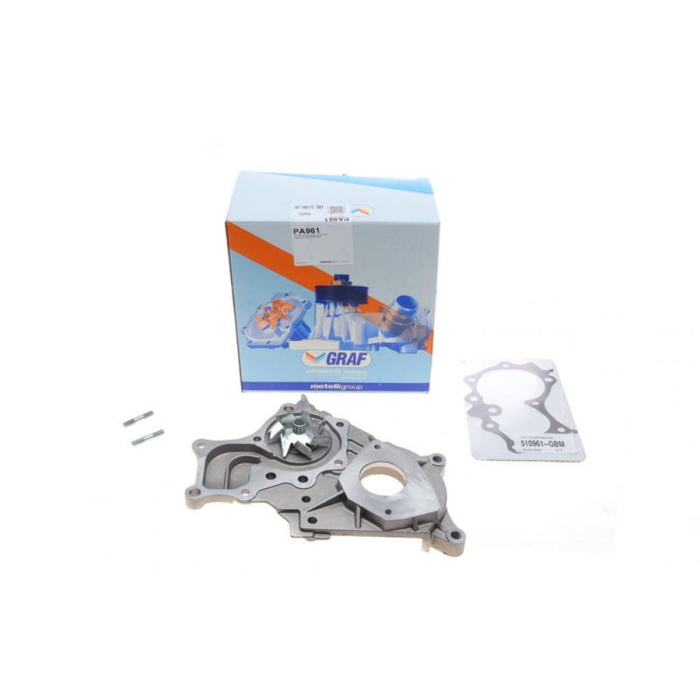 Насос воды Toyota Avensis II/Corolla VII/VIII 2.0D-4D 03-09 R/B 7 лоп PA961 GRAF