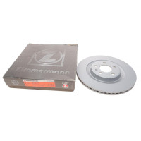 Диск тормозной задний Audi A6/A7 Sportback 10-330x22 с вентилируемым покрытием - 100.3358.20 ZIMMERMANN