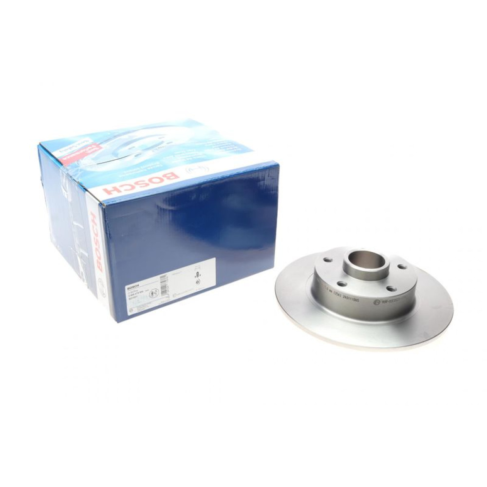 Диск тормозной задний Renault Megane III/Scenic III 08-260x8 без подшипника - 0 986 479 684 BOSCH