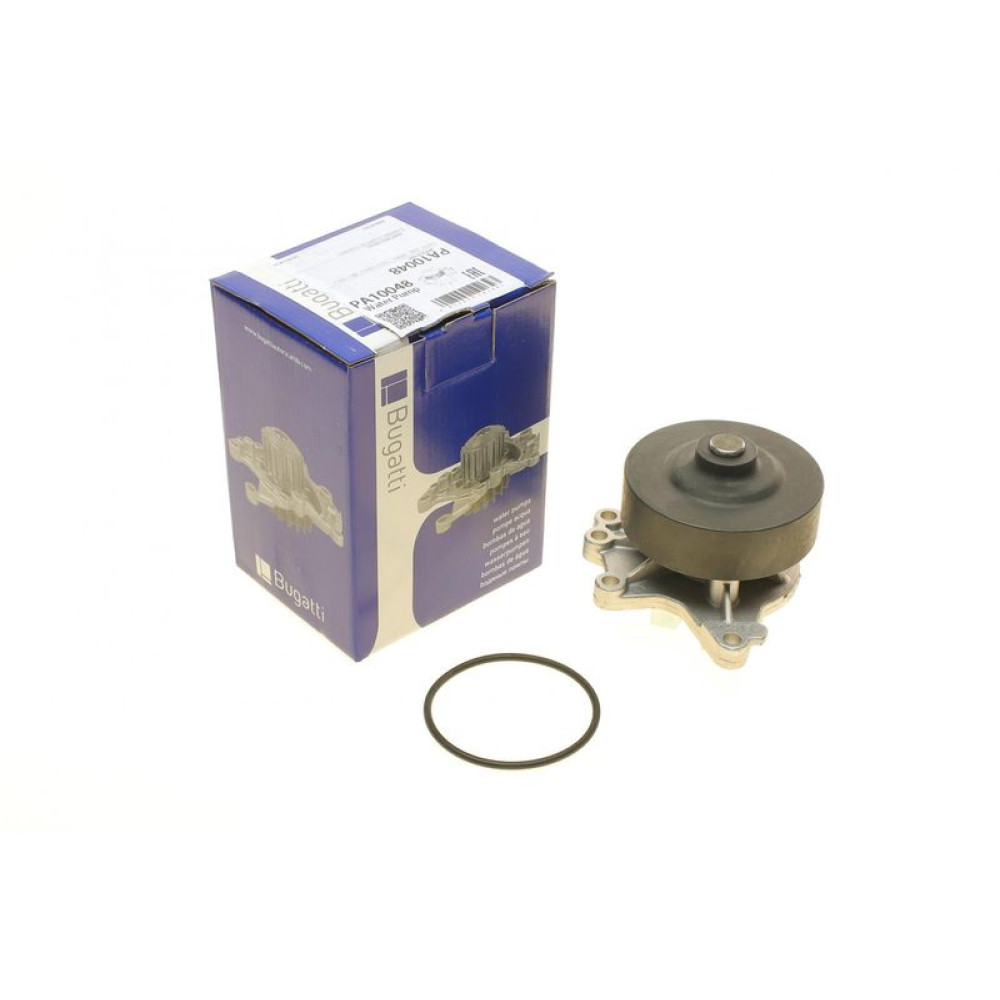 Помпа води Toyota Avensis/Corolla/Matrix 1.4-1.8/VVT-i/1.4-1.6 16V/1.8 4WD 00-14 R/B 6 лоп PA10048 BUGATTI