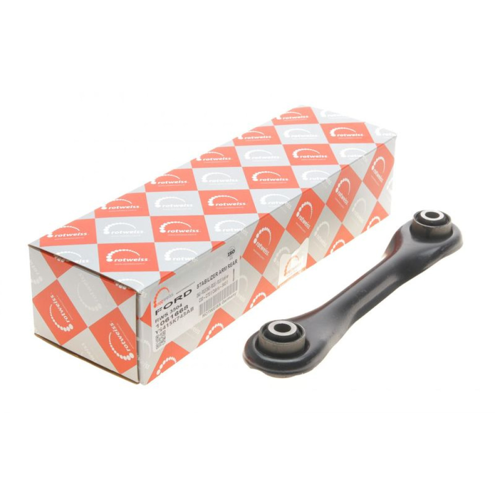 Рычаг подвески задний/снизу Mazda 3/5/Ford Focus/Volvo C30/C70/S40 04- поперечный - RWS3504 ROTWEISS