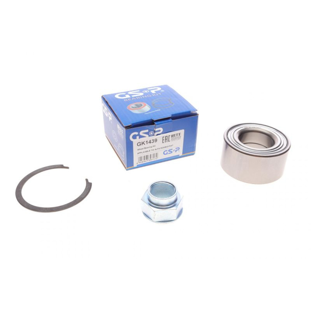 Підшипник маточини передньої Fiat Doblo 01-37x72.04x37к-кт GK1439 GSP