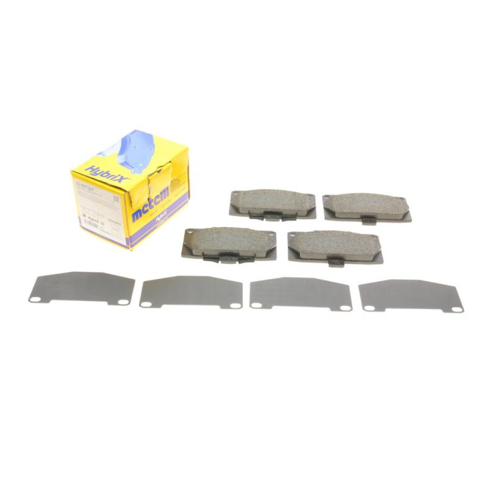 Колодки гальмівні передні Subaru Impreza 96-/Nissan 200SX/300ZX 90-99 22-0413-0 METELLI