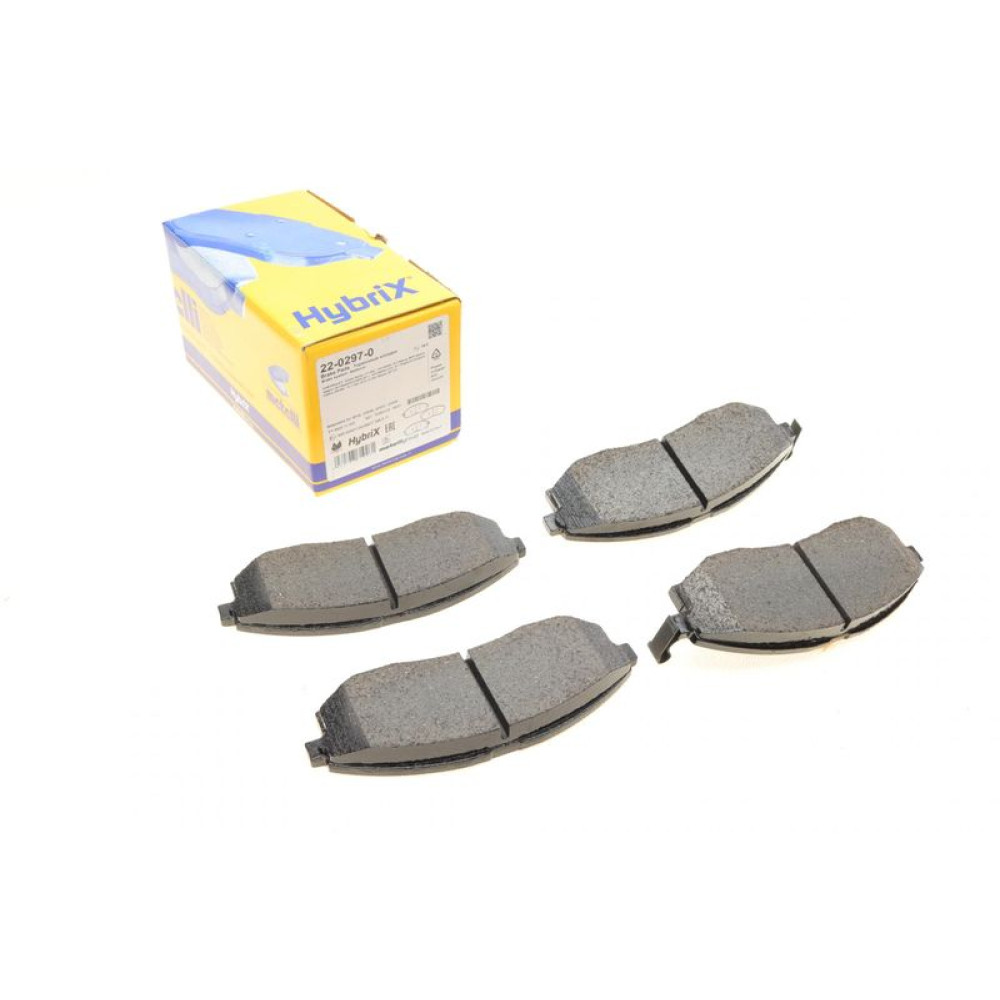 Колодки гальмівні передні Hyundai H-1 97-07 22-0297-0 METELLI