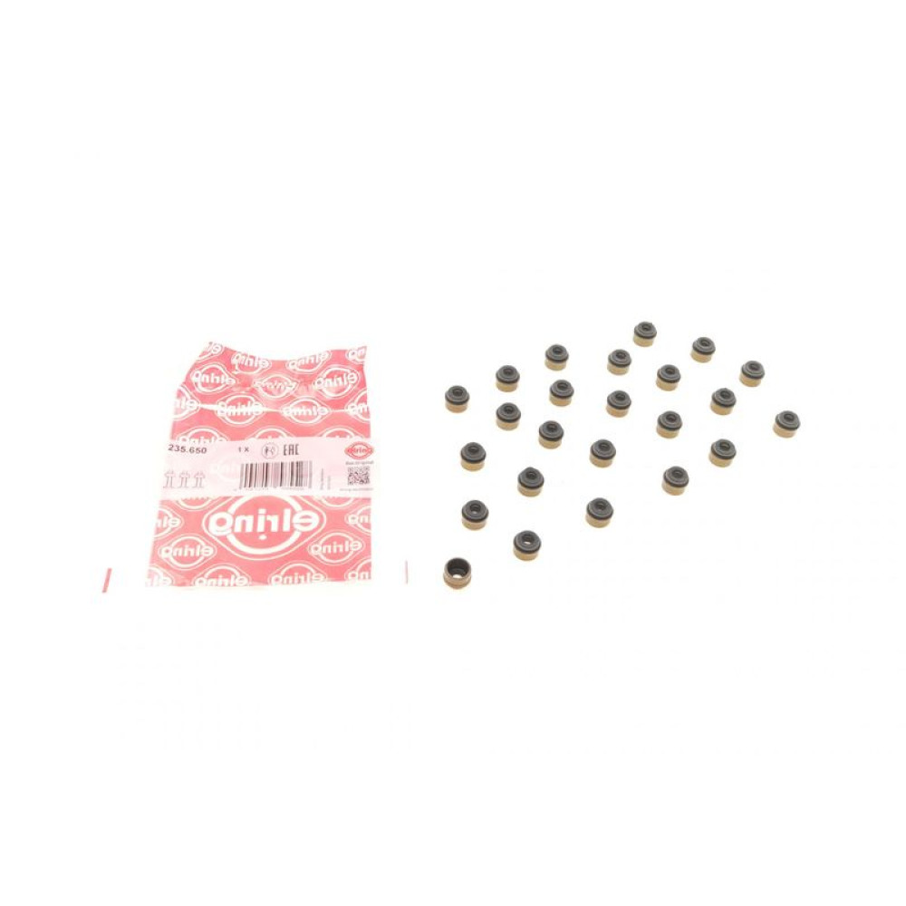 Сальник клапана впуск/выпуск VW T4 2.8 VR6/T5 3.2 V6 00-09 к-кт 24шт 235.650 ELRING