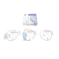 Кільця поршневі Audi 80/100/VW Passat 1.8-2.7 83- 81.00mm/STD 1.5-1.75-3.0 = 8950370000 120 050 0034 00 NPR