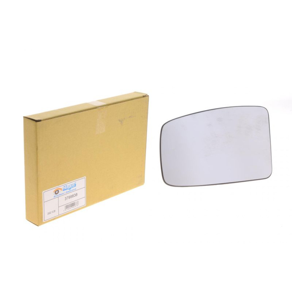 Стекло зеркала с подогревом Renault Master/Opel Movano/Nissan NV 400 10- R - 3799838 VAN WEZEL