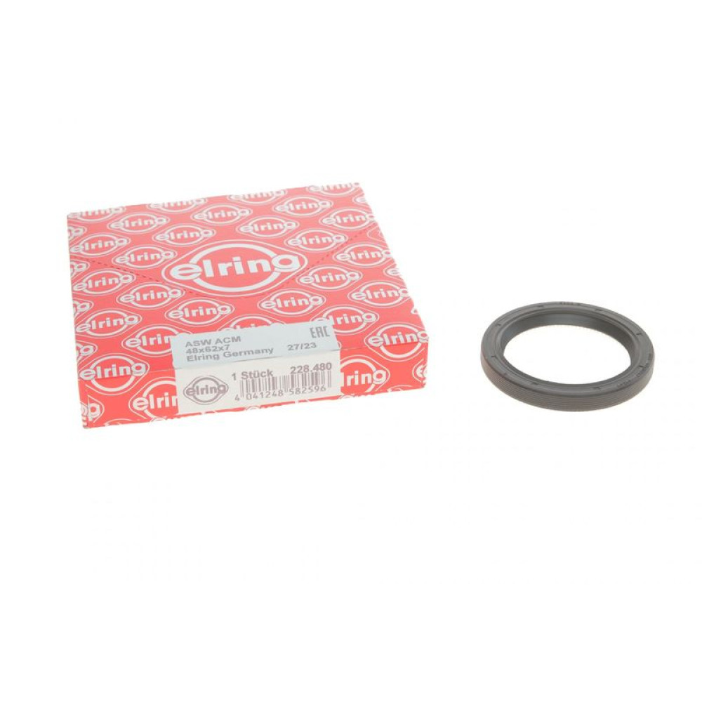 Сальник вала первинного КПП VW Caddy 03-/півосі 04- L для 1.9TDI 48x62x7 228.480 ELRING