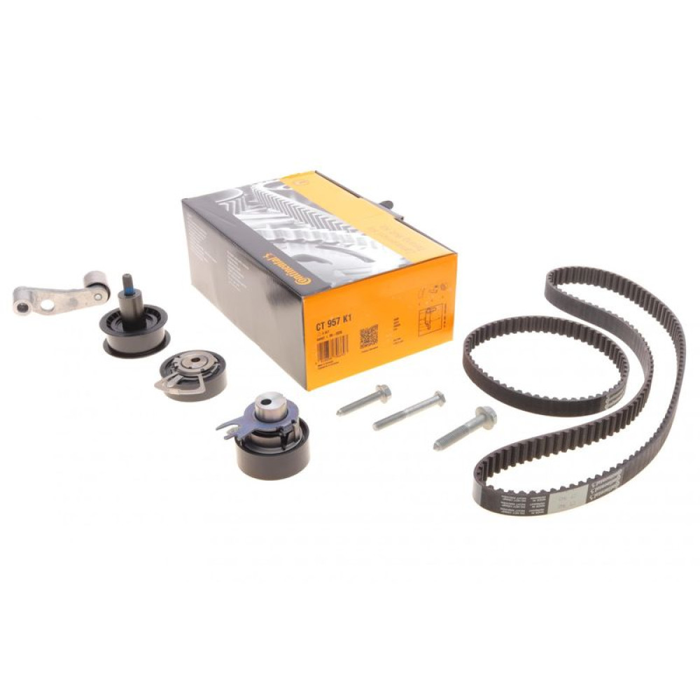 Комплект ГРМ Skoda Fabia/Octavia/VW Bora/Golf IV/Caddy 1.4/1.6 16V 97- 20/17x130/58z CT957K1 CONTINENTAL