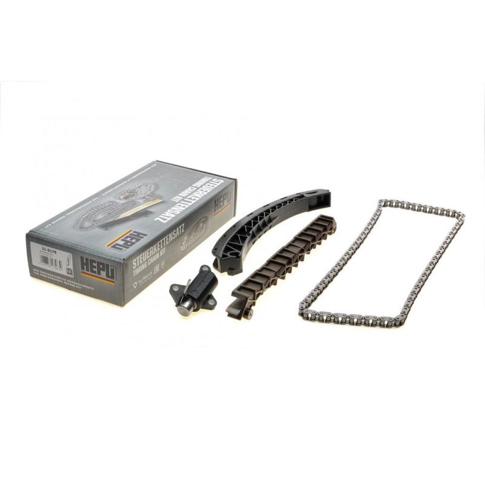 Комплект цепи ГРМ BMW 3 E36/E46/5 E34 1.6-1.9 89-06 цепь, натяжник симплекс M43B18 - 21-0178 HEPU