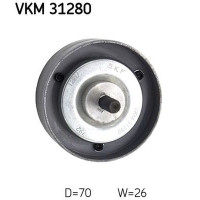 Ролик генератора VW LT 2.8TDI 116KW паразитный 70x26 - VKM 31280 SKF