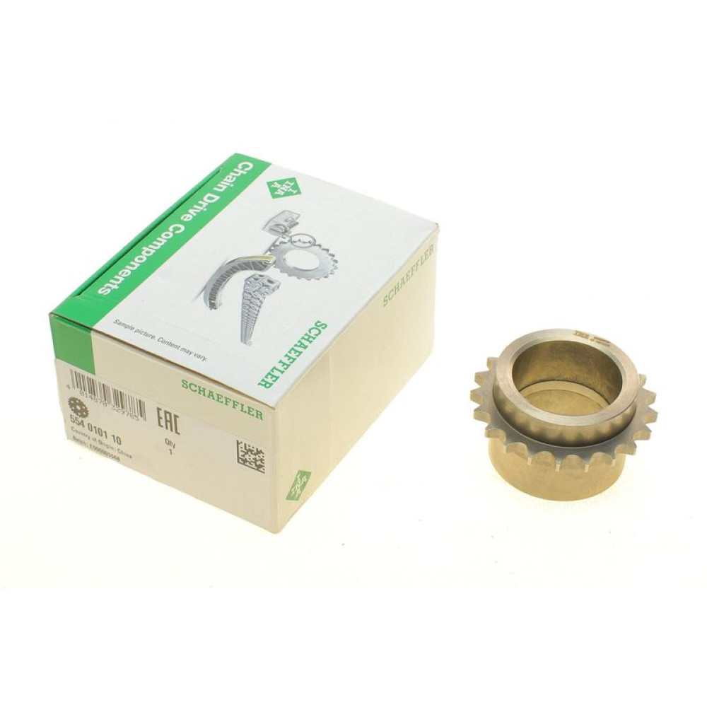 Шестерня коленвала Renault Master III 2.3 dCi 10-/Trafic II 2.0dCi 06-554 0101 10 INA