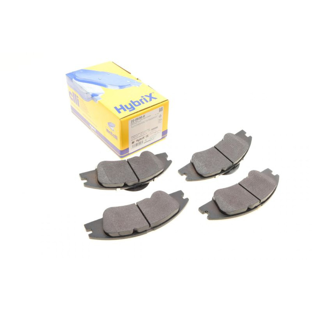 Колодки тормозные передние Kia Cerato 04-22-0630-0 METELLI