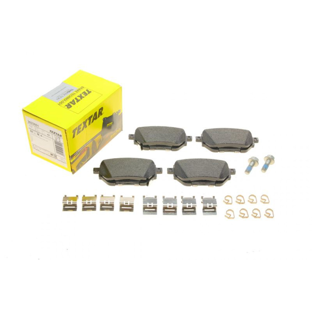 Колодки тормозные задние Toyota Corolla 1.5/1.6 VVTi 19- Q+ - 2623601 TEXTAR
