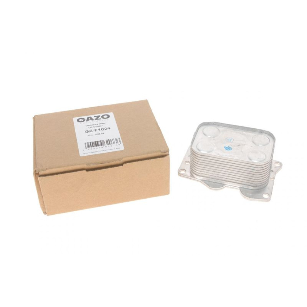 Радіатор масляний Citroen Jumpy/Fiat Scudo/Peugeot Expert 2.0 HDI 07- теплообмінник GZ-F1024 GAZO