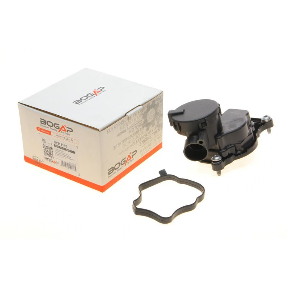 Клапан вентиляции картера BMW 3 E90/E91/5 E60/X3 E83/X5 E70 3.0D 06-13 B1211110 BOGAP