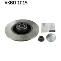 Диск тормозной задний Renault Megane II 03-240х8+ABS с подшипником - VKBD 1015 SKF