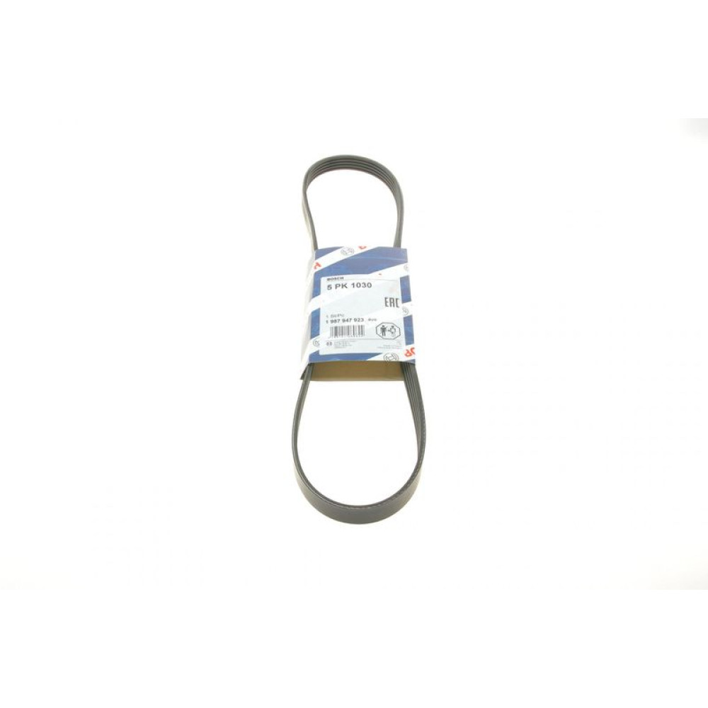 Ремень генератора Mazda 323/626/ Opel Astra G/Vectra B/C 2.0/2.2 00-08 5PK1030 - 1 987 947 923 BOSCH