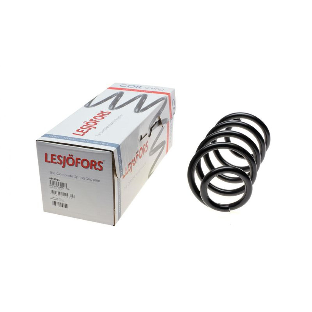 Пружина задняя Lada Largus 1.6 12- фургон/универсал/Renault Logan 1.4/1.6/1.5dCi 07- унив. 4247013 LESJOFORS