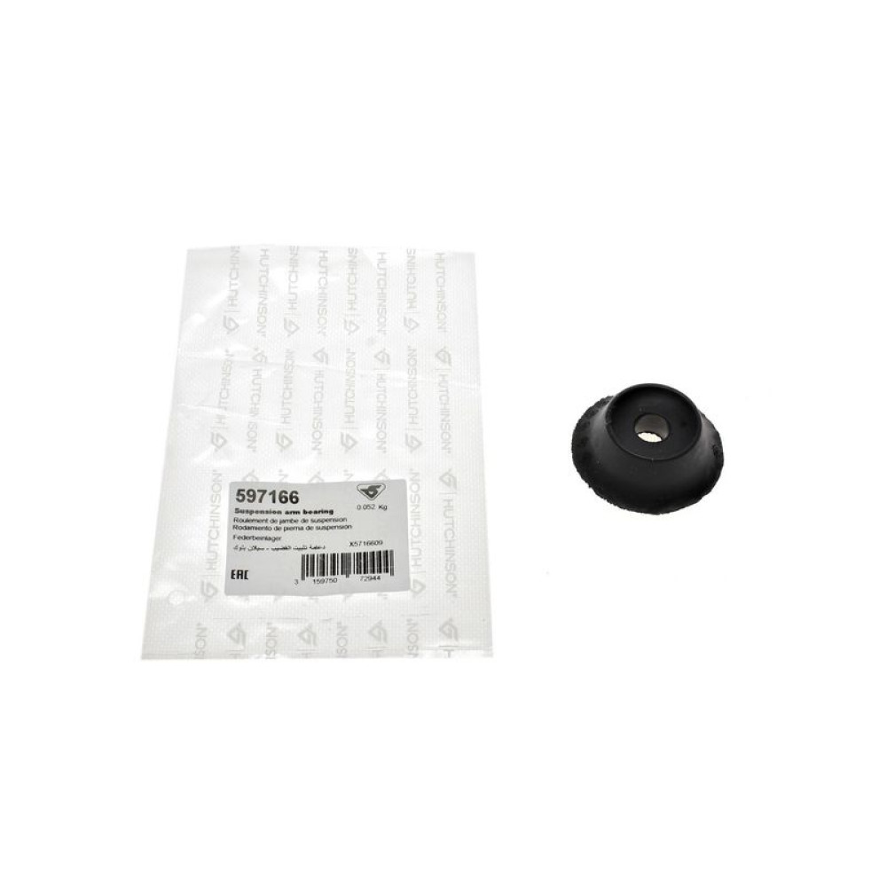 Подушка амортизатора заднего VW Golf II/III/IV 1.6-2.0 TDI/TD 83-02 нижняя 597166 HUTCHINSON Подушка амортизатора заднего VW Golf II/III/IV 1.6-2.0 TDI/TD 83-02 нижняя 597166 HUTCHINSON