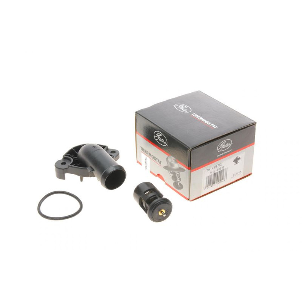 Термостат VW Polo/Skoda Fabia 1.4 99-14/Roomster 1.4 07-15 87° з корпусом - TH14787K2 GATES