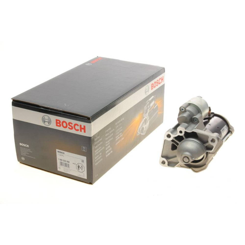 Стартер Renault Trafic 1.6 dCi 14-12V/1.5kw - 1 986 S00 998 BOSCH