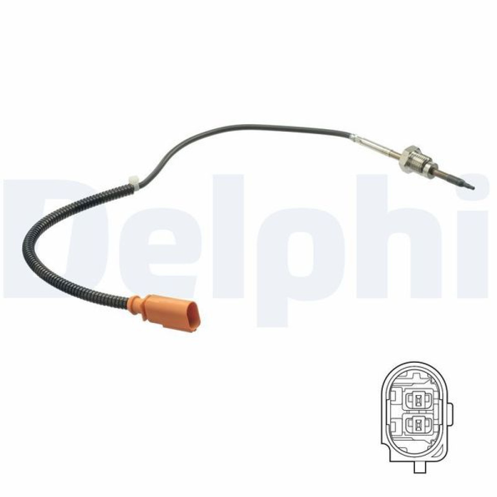 Датчик температуры ВГ после сажевого фильтра VW Crafter 2.0 TDI 11-16 TS30175 DELPHI