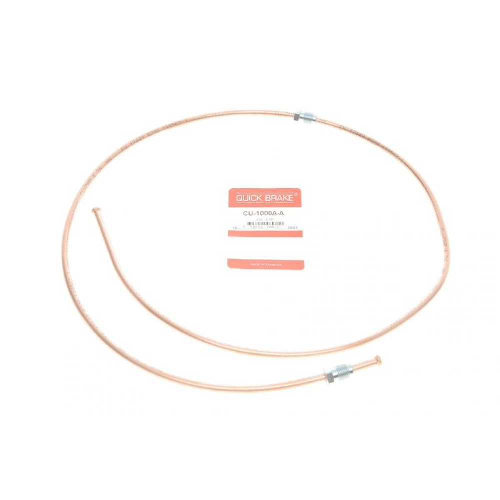 Трубка гальмівна 1.00м - CU-1000A-A QUICK BRAKE