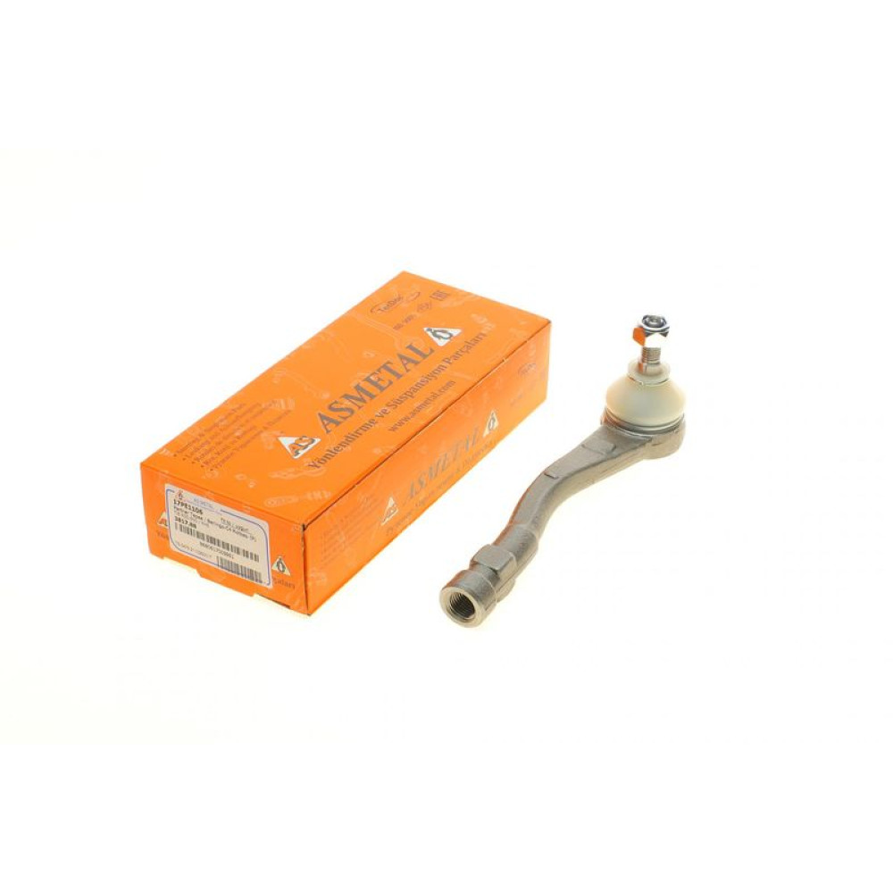 Наконечник рулевой тяги R Citroen Berlingo 1.6/1.6HDI 08- поперечн. 17PE1106 ASMETAL