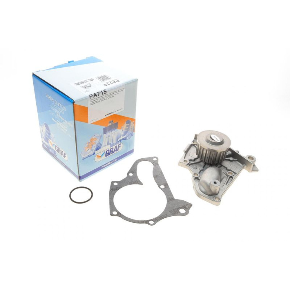 Насос воды Toyota Avensis 2.0 97-00/Camry 1.8/2.0/2.2 86-01/Rav4 2.0 94-00 23z B/B 7 лоп PA715 GRAF