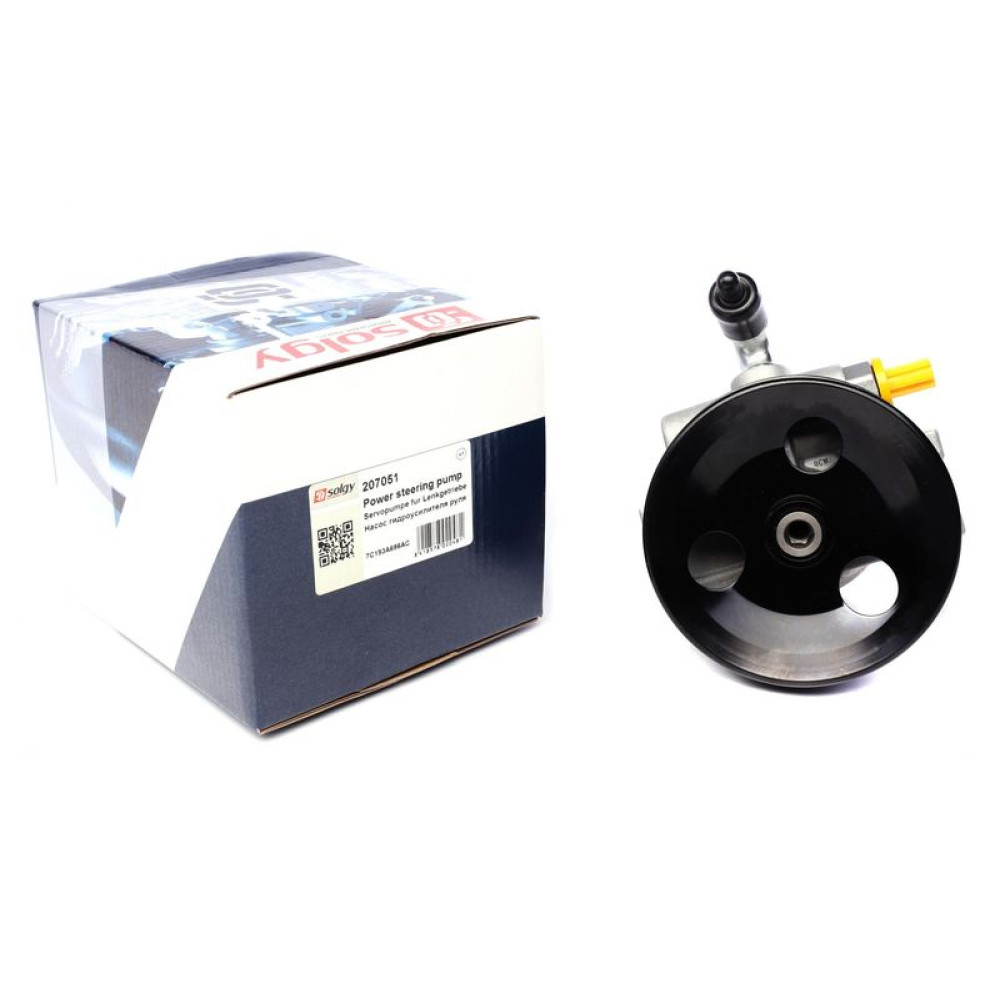 Насос КПК Ford Transit 2.4D V348 125mm; 7PK - 207051 SOLGY