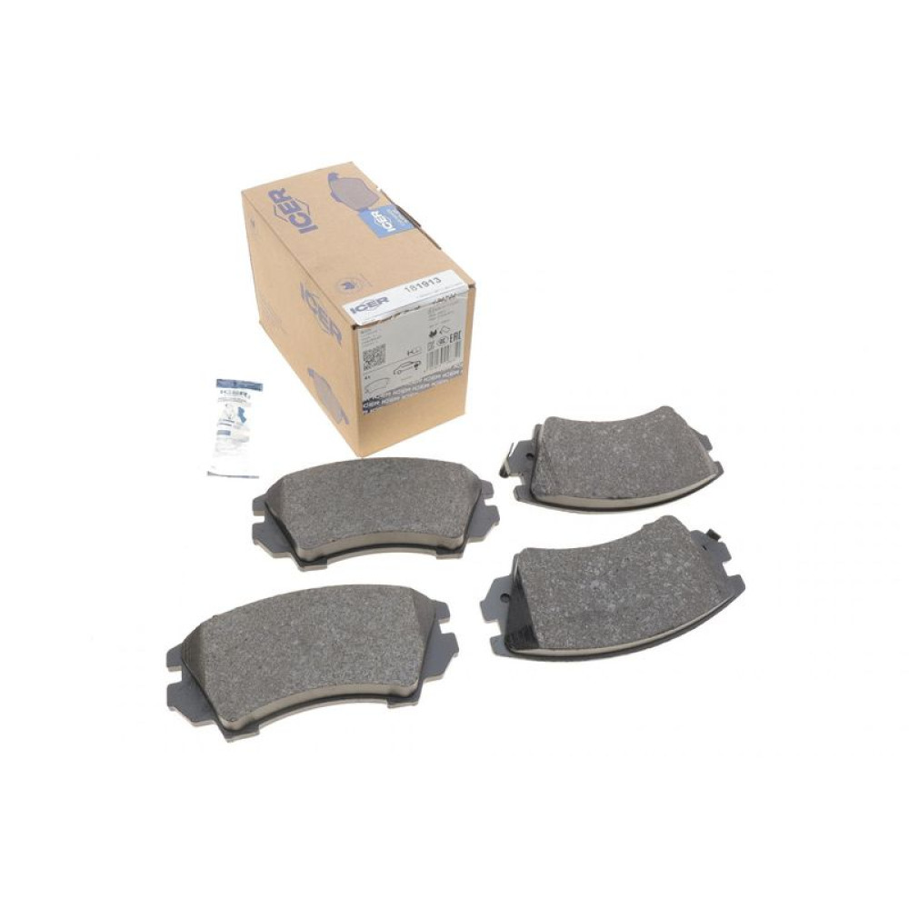 Колодки тормозные передние Nissan Rogue 10-13/Opel Astra J 09-/Insignia 08-17/Zafira C 11- 181913 ICER