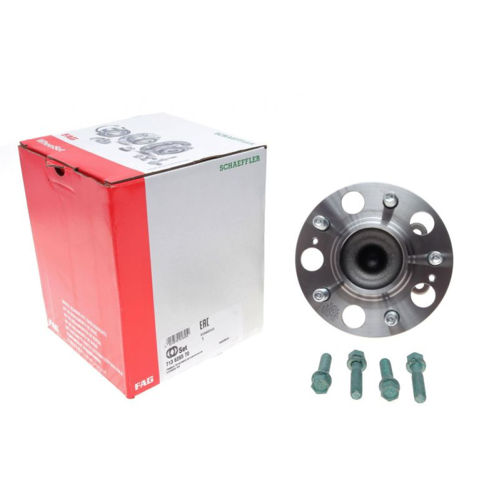 Підшипник маточини задньої Kia Ceed 1.6 CRDi 06-12 713 6265 70 FAG