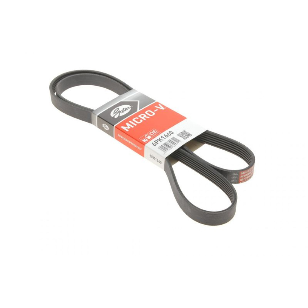 Ремень генератора Fiat Scudo/Citroen Berlingo/VW Golf 6PK1660 GATES