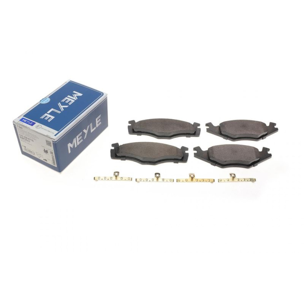 Колодки гальмівні передні VW Golf/Jetta 83-91 137.9x15.3x49 - 025 208 8715 MEYLE