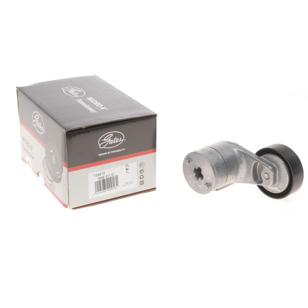 Натяжник ремня генератора Opel Astra G/H/Combo/Corsa C/Meriva 1.4-1.8 98-09 T38212 GATES