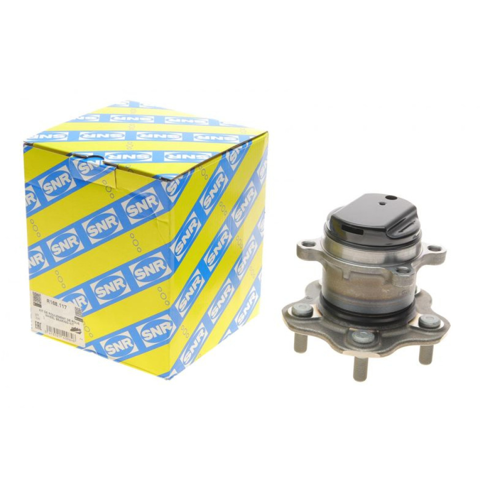 Підшипник маточини задньої Nissan X-Trail 1.6/2.0 dCi 14- - R168.117 SNR
