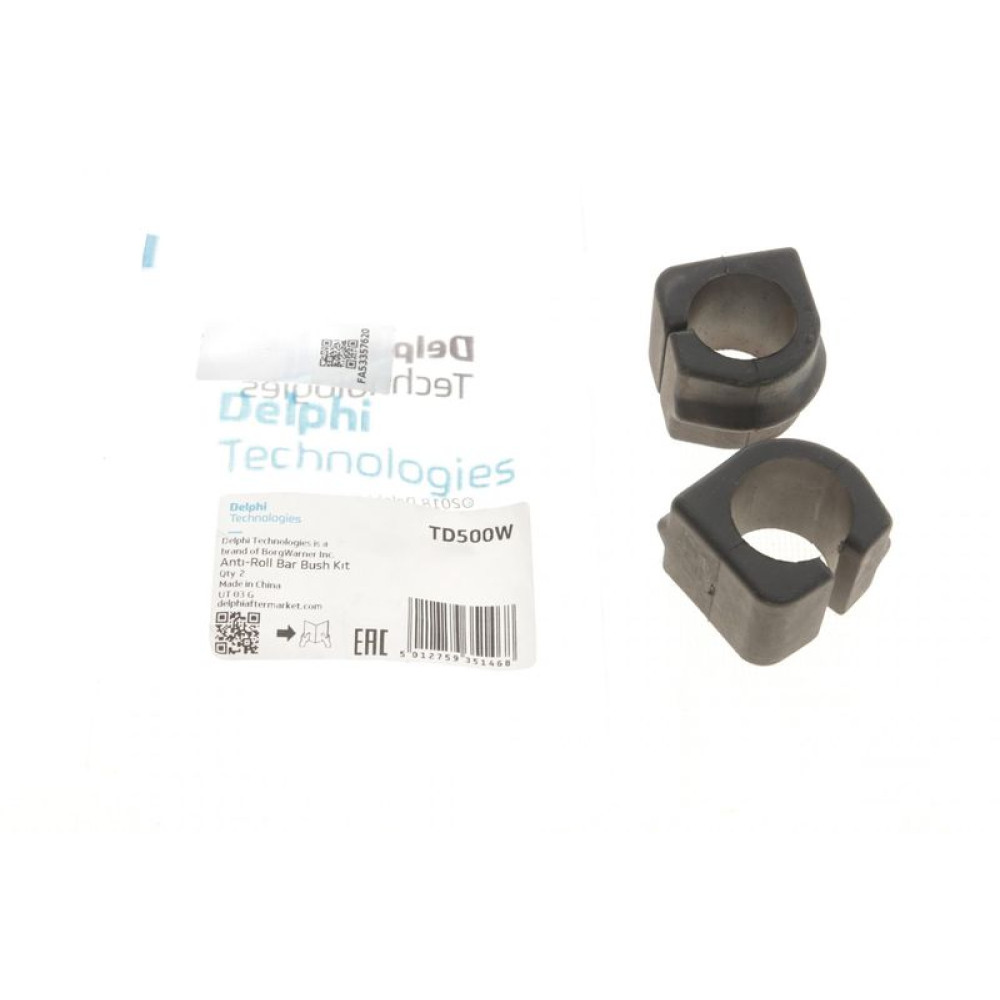Втулка стабілізатора переднього/внутрішнього к-кт VW T4 90- d=22mm TD500W DELPHI