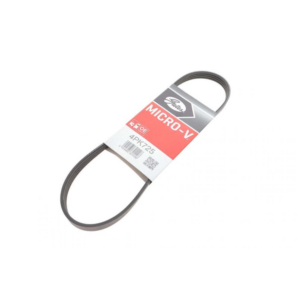 Ремень генератора Dacia Logan 1.6/Nissan Micra II 1.0-1.4 92- 4PK725 GATES