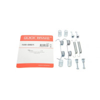 Комплект пружинок колодок ручника BMW 3 E46/E92 1.6-3.0 98-13 ATE - 105-0801 QUICK BRAKE
