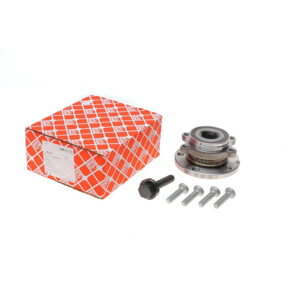 Підшипник ступиці передньої VW Caddy 03- 4 болти - 27317 FEBI BILSTEIN