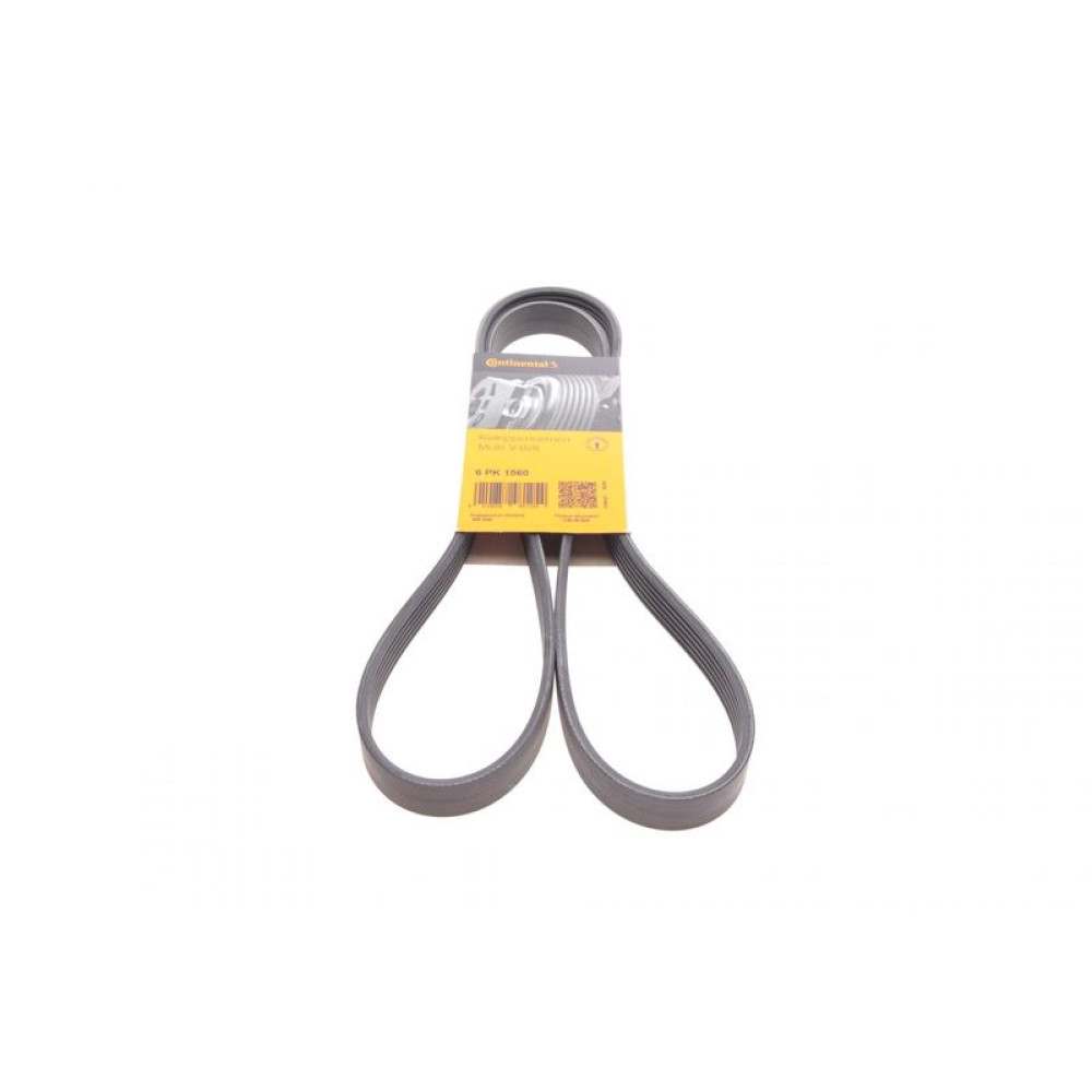 Ремень генератора Citroen Berlingo 1.6 00-08/ Nemo 1.4i 08- 6PK1560 CONTINENTAL