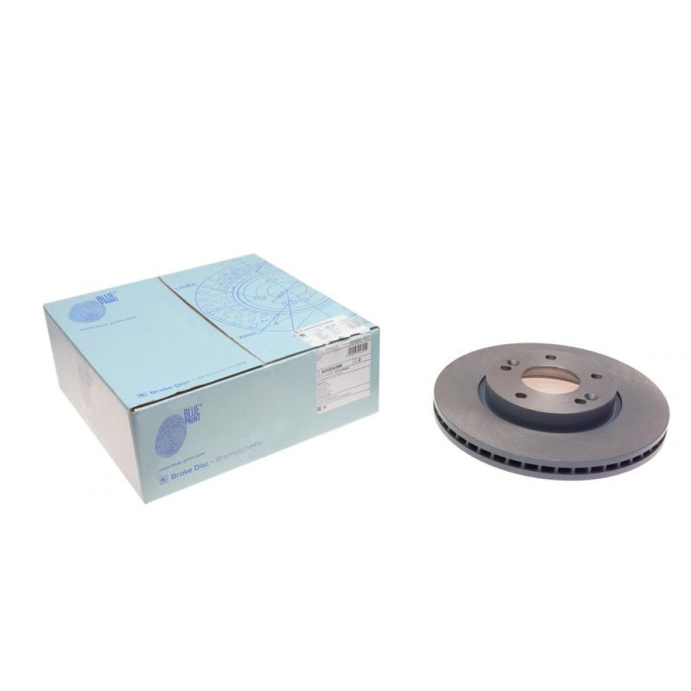 Диск тормозной передний Hyundai Tucson 2.0 CRDi 09-15/Sonata 2.0-3.3 98-10 Kia Cee'd 06-280x26 ADG04395 BLUE PRINT