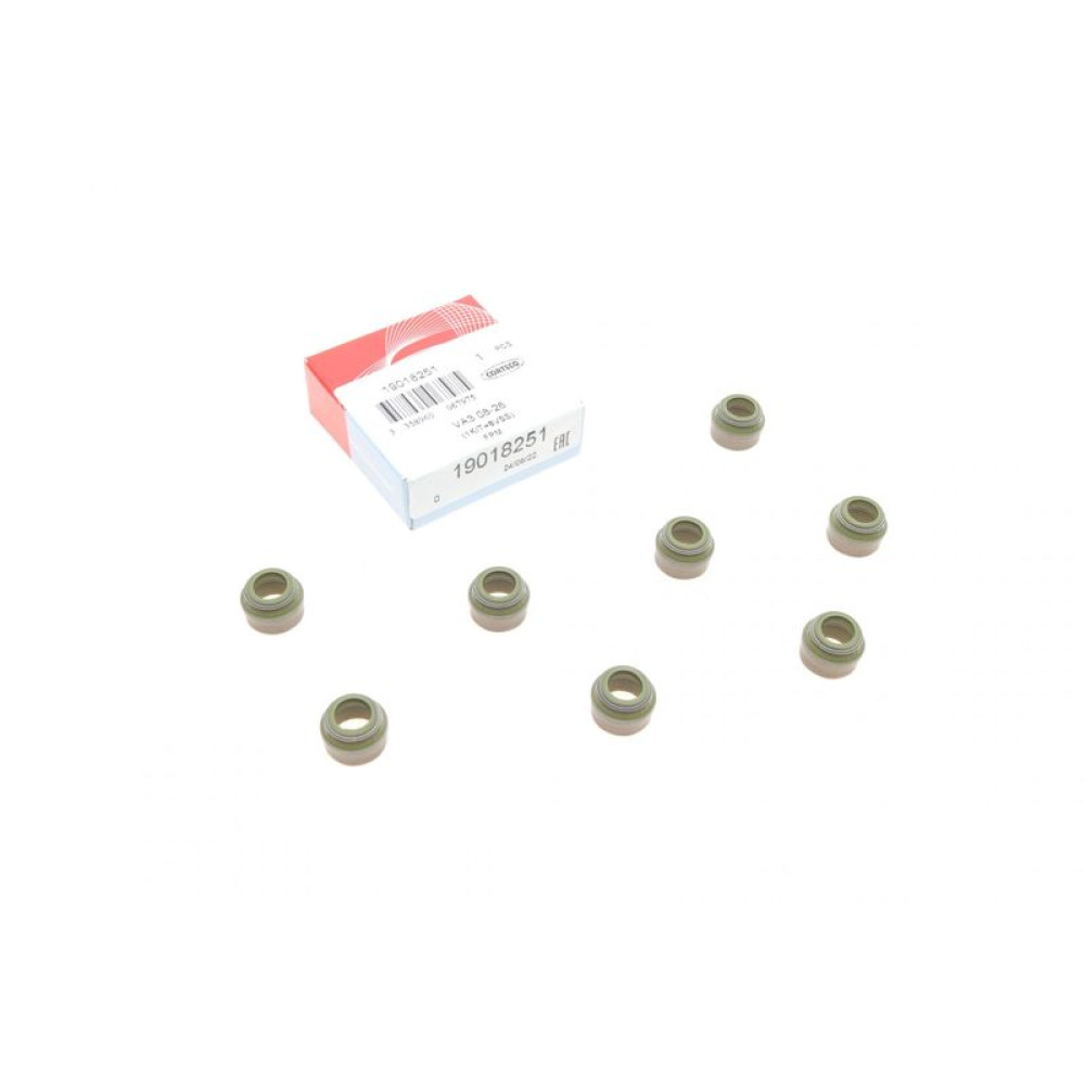 Сальник клапана впуск/випуск Audi/BMW/Citroen/Fiat/Peugeot/Renault/VW 8x10.8/14.2x10 к-кт 8шт. 19018251 CORTECO