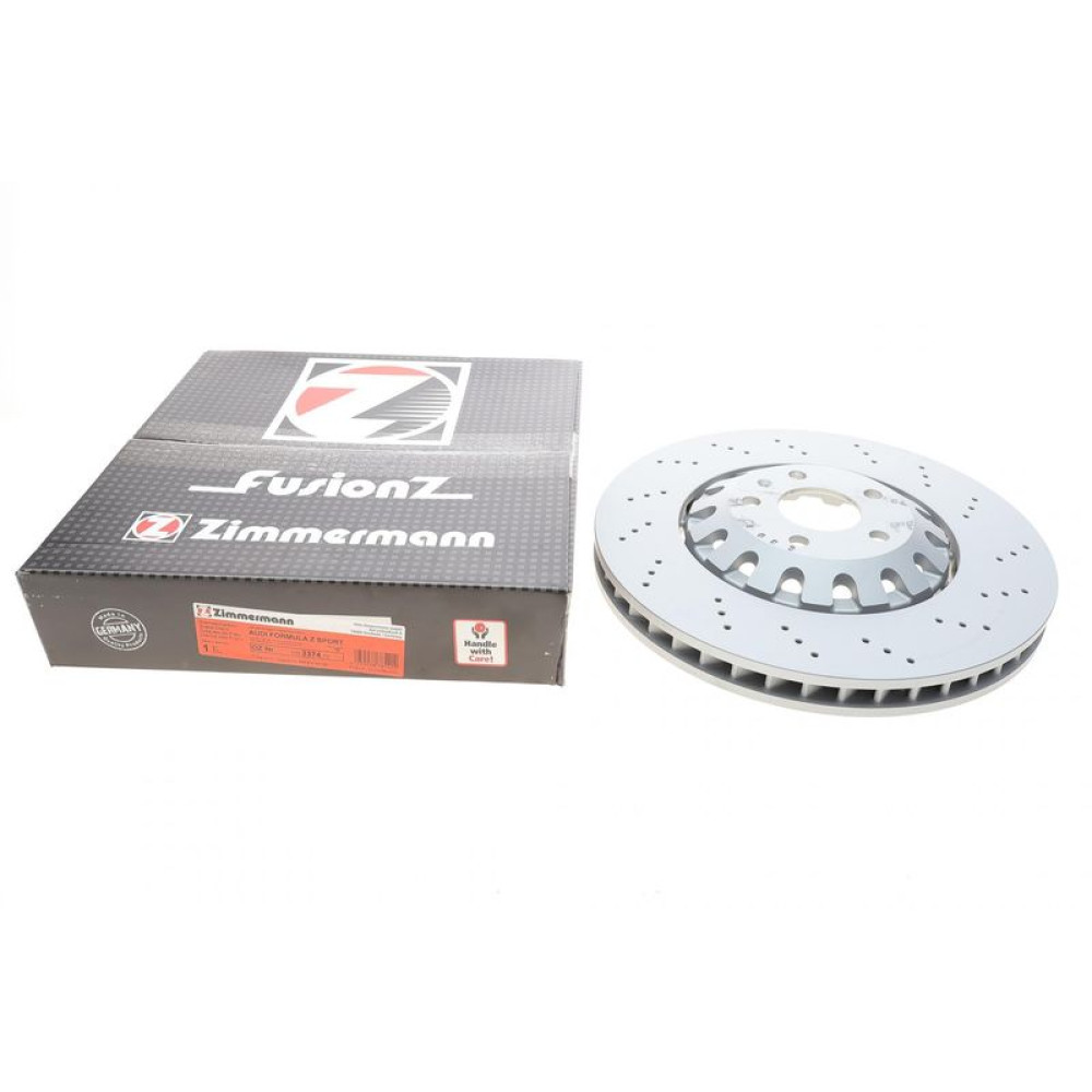 Диск тормозной передний Audi A6/Q7 15-375x36 - 100.3374.70 ZIMMERMANN