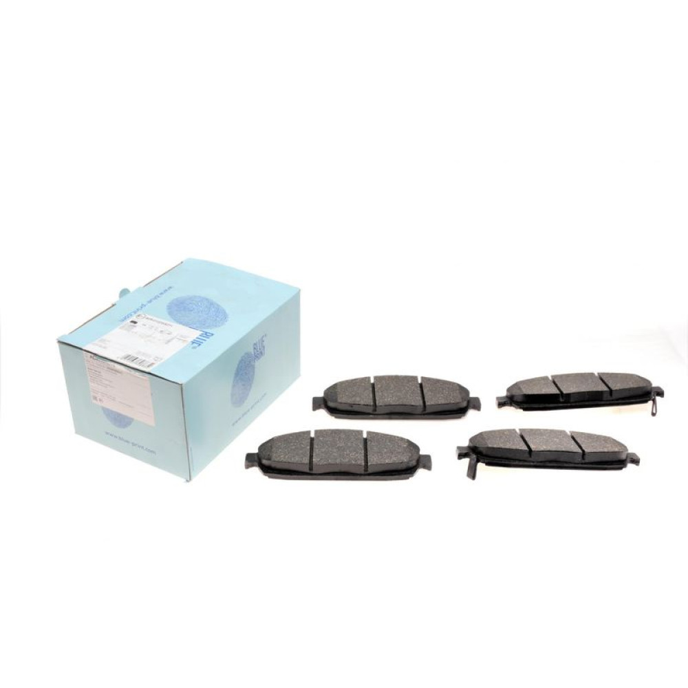 Колодки тормозные передние Jeep Grand Cherokee/ Commander 3.0 CRD/4.7-5.7 05-11 Akebono ADA104219 BLUE PRINT