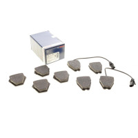 Колодки тормозные передние Audi A4 97-01/A6 97-05/VW Passat B5 00-05/Phaeton 02-08 +датчики - 0 986 424 690 BOSCH