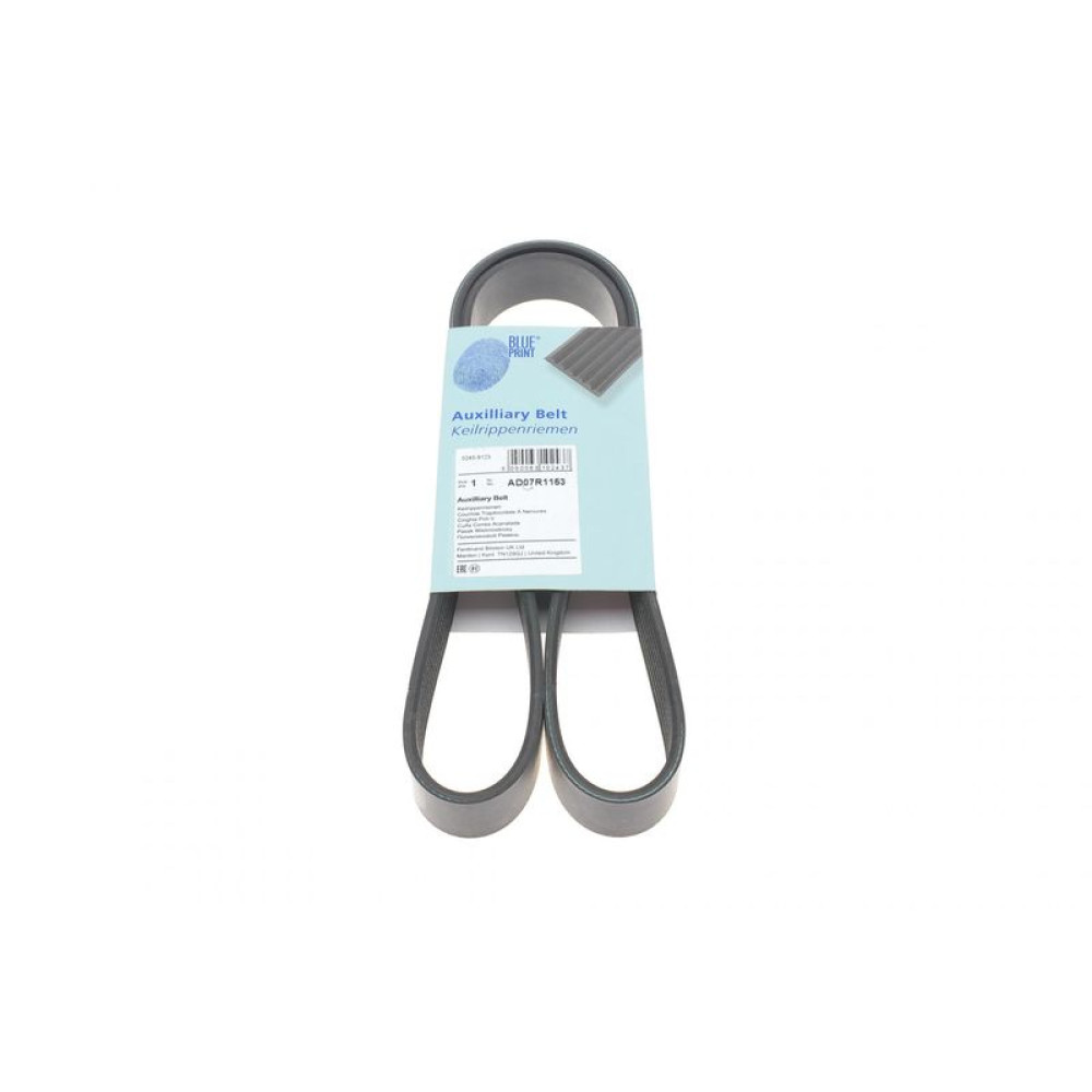 Ремінь генератора Renault Master/Opel Movano 2.5 dCi 03- -AC AD07R1153 BLUE PRINT
