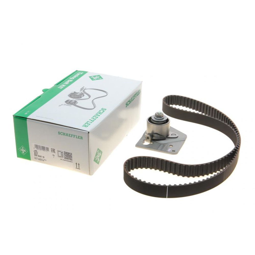 Комплект ГРМ Nissan Primera 1,9dCi 11.02-/Renault Laguna II 1.9dCi 04-07, F9Q 530 0442 10 INA